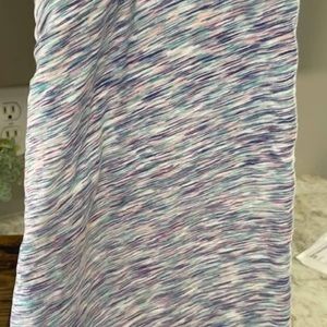 Blush pink comforter set, sheet set and 2 sequence pillows.